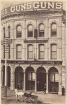 A. J. Plate & Co., 418 and 420 Market Street, San Francisco, importers and dealers in guns, rifles, pistols, ammunition and sporting materials (2 views)