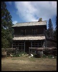 Very old two story frame house in Big Oak Flat