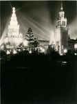 Tower of Jewels, left and Italian Tower, right, illuminated, 41