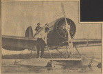 [Charles and Anne Lindbergh make aerial survey of North Atlantic] (5 views)