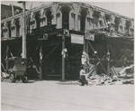 [Hale Bros. store during remodeling, 9th and K Streets, Sacramento]