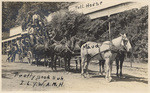 [Stagecoach at Toll House, Napa Co.]