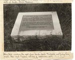 [Memorial slab at Broderick-Terry duel site]