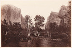 View up the Yosemite Valley