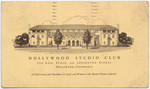 Hollywood Studio Club, 1215 Lodi Place, at Lexington Avenue, Hollywood, California, a club center and residence for girls and women of the motion picture industry