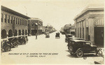 Main Street at 6th St. showing the three big banks El Centro, Calif.