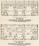 [Exterior full view swimming pool Los Angeles Swimming Stadium, 3980 South Menlo Avenue, Los Angeles] (4 views)