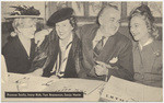 Frances Scully, Irene Rich, Tom Breneman, Sonja Henie