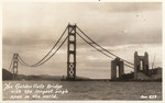 The Golden Gate Bridge with the longest single span in the world