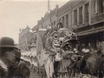 The Dragon's head, La Fiesta de Las Fleures, Los Angeles, Cal.