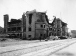 [Temple Beth Israel, Geary St. near Fillmore. Albert Pike Memorial Temple to right]