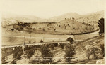 "The Loop" railroad over the mountains near Tehachapi, Calif.