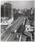 [Wilshire Boulevard, aerial view]