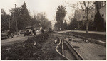 Removing old tracks which were laid in 1892