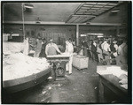 [Interior view of mail sorting room in post office, Sacramento]