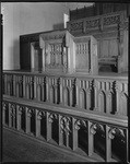 Methodist Episcopal Church, Highland Ave, details of woodwork (5 views)