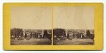 [View in Lone Mountain Cemetery looking west]