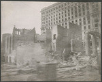 Ruins of Columbia Theatre from Eddy St