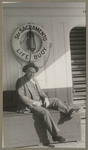 [Alfred Fuhrman on the ferry Sacramento]