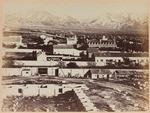 Salt Lake City, Camp Douglas and Wasatch Mountains in background