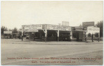 Junction North Chester Avenue and State Highway on direct route to all points north and south. Two miles north of Bakersfield, Cal.