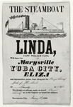 The Steamboat Linda,...Marysville Yuba City, Eliza...