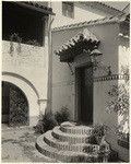 [Exterior view of courtyard Ronda Apartments, 1400 North Havenhurst, West Hollywood] (3 views)