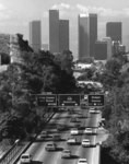 [Overlooking Pasadena Freeway towards downtown]