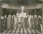 [Governor Merriam in Capitol rotunda]