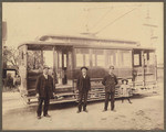 [Electric railroad car no. 55]