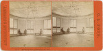 Interior of the House built on the Original Big Tree Stump. Mammoth Trees of Calaveras Co., Cal.