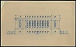 Rear elevation of library  : [California State Library]