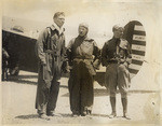 Lieut. Maitland, General Patrick, Lieut. Hegenberger, June 27th, 1927