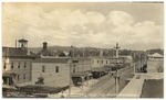 Looking up First Street from the Bank Building, Benicia, Calif. # 1920