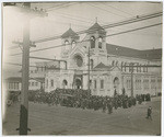 Star of the Sea Church, funeral of Father O'Ryan, Mar - 1920