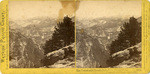 The Vernal and Nevada Fall, from Glacier Point, Yosemite Valley, Mariposa County, Cal., 1154