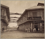 View of side street from Escolta, Pasic [i.e. Pasig] River in background