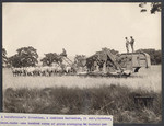 A Californian's Invention. A combined harvester