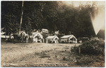 A corner of the tents of Camp Rincon