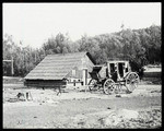 Buckeye Cabin and Stagecoach - '49 Mining Camp