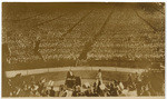 [Hollywood Bowl, view of audience from stage]