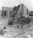 [Construction of Harbor Freeway]