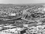 [Los Angeles freeway as seen from Occidental Building]