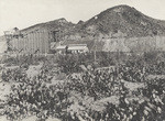 View of the County Rock Crusher Mulholland showing portion of Tokay vineyard belonging to Peter Haack