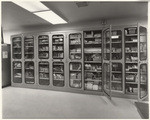 [Medical storage cabinets at Holy Cross Hospital, 15031 Rinaldi St., Mission Hills]