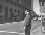 [Man at Fifth and Olive Streets]