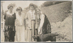 At the "Big C" - March 1926, Christine Price, Alice Charlton, Peg White