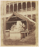 Casting the Sphinx at the south transept