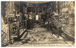 Wm A. Howe, collector of choice Navajo rugs, Pasadena, Cal.