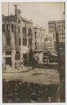 [Los Angeles Times building after bomb explosion]